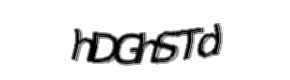 Security check image, please type the characters shown